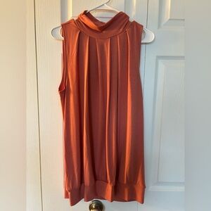 Zenana Outfitters Sleeveless Pink Blouse